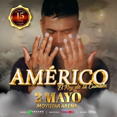 Grupo Disparo abrirá el concierto de Américo en Movistar Arena