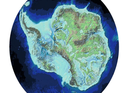 Los científicos logran crear un mapa que muestra la Antártida libre de hielo, con más detalle que nunca Los científicos logran crear un mapa que muestra la Antártida libre de hielo, con más detalle que nunca
