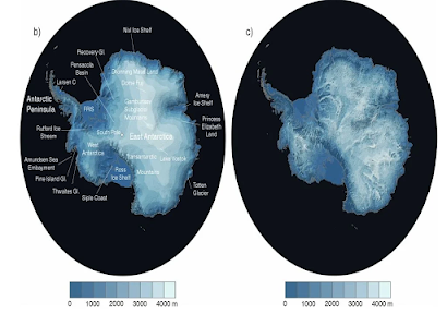 Los científicos logran crear un mapa que muestra la Antártida libre de hielo, con más detalle que nunca Los científicos logran crear un mapa que muestra la Antártida libre de hielo, con más detalle que nunca