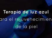 Terapia azul para rejuvenecimiento piel