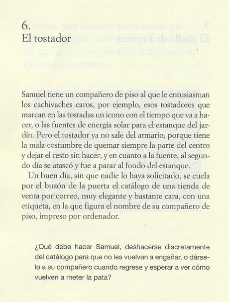 UNA DE DILEMAS ÉTICOS