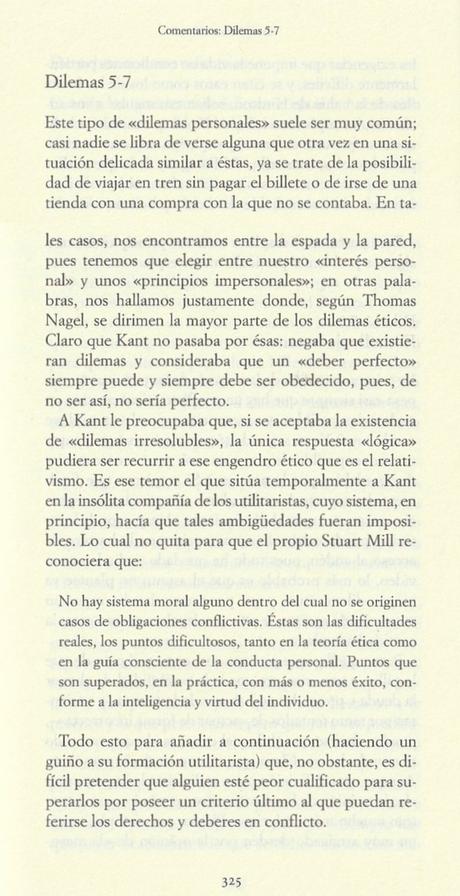 UNA DE DILEMAS ÉTICOS