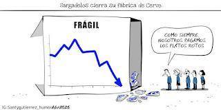 De las viñetas de humor del blog de hoy sábado, 5 de abril de 2025