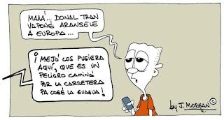 De las viñetas de humor del blog de hoy sábado, 5 de abril de 2025