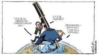 De las viñetas de humor del blog de hoy sábado, 5 de abril de 2025