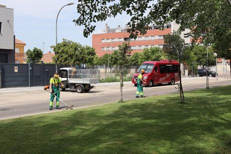 Azuqueca de Henares pone en marcha hasta el mes de junio el Programa de Control de Vegetación Espontánea