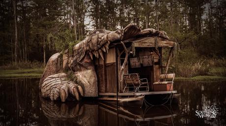 Avistan a Tom Dos Dedos, un monstruoso caimán de 12 metros, cerca de Nueva Orleans (con una sala de videojuegos en la boca)