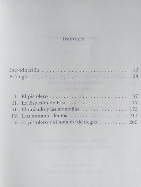 El Pistolero. La Torre Oscura I, de Stephen King