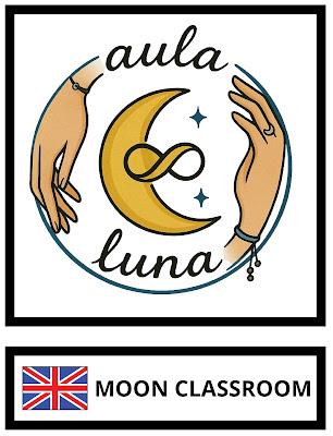 Logo Aula Luna y almuerzo compartido Logo Aula Luna y almuerzo compartido