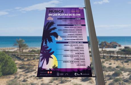 Música en las Playas de Elche - Verano 2025 Música en las Playas de Elche - Verano 2025