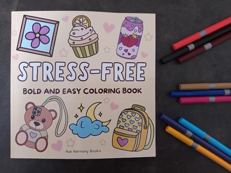 Colorea con el Stress-Free Coloring Book y adiós al estrés