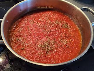 Macarrones con mortadela