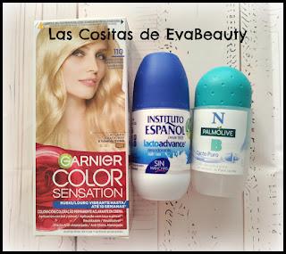 nuevo post productos terminados acabados empties low cost desodorantes tinte capilar Garnier Instituto Español Palmolive blogger beautyblogger blog de belleza microinfluencer