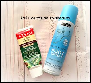 nuevo post blog de belleza beauty belleza higiene productos terminados acabados empties blogger beautyblogger microinfluencer crema spray pies Beauty Formulas Green Pharmacy opinion review