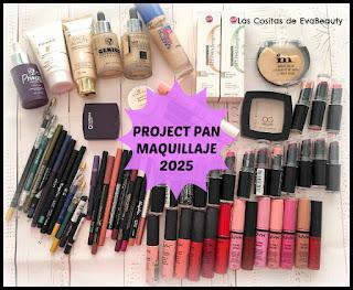 Project Pan maquillaje 2025 Project Pan maquillaje 2025 reto terminar makeup beautyblogger blogger blog de belleza nuevo post microinfluencer new trend viral proposito vaciando cajones decluttering