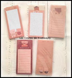 Pack de 5 blocs de notas y to do list kawaii papeleria bonita low cost en Shein Pack de 5 blocs de notas y to do list kawaii papeleria bonita low cost en Shein compras haul blog de belleza beautyblogger blogger nuevo post microinfluencer opositora material escolar apuntes bonitos