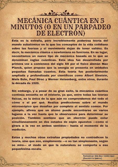 ¿Qué es la mecánica cuántica? ¿Qué es la mecánica cuántica?