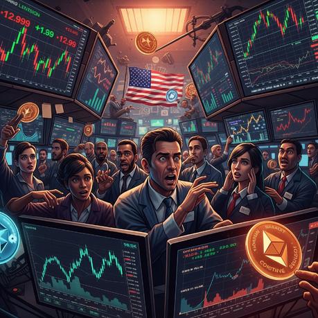 EE.UU. entra en guerra, los mercados  y las criptos entran en modo “drama”