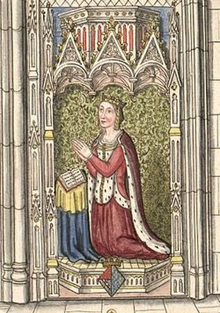Juana de Valois, esposa de Carlos II rey de Pamplona Juana de Valois, esposa de Carlos II rey de Pamplona