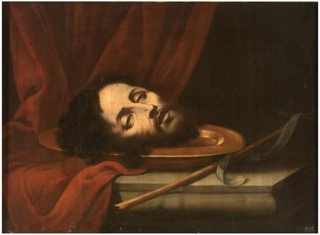 Cabeza de San Juan Bautista de Murillo