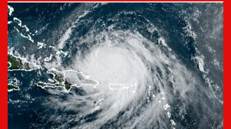 Tamaño de huracán Erin debe preocupar a RD. Tamaño de huracán Erin debe preocupar a RD.