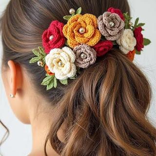 Flores a crochet: pequeñas obras de arte hechas a mano