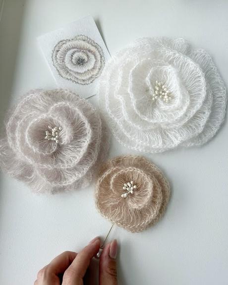 Flores a crochet: pequeñas obras de arte hechas a mano