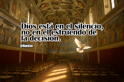 Dios está en el silencio, no en el estruendo de la decisión.