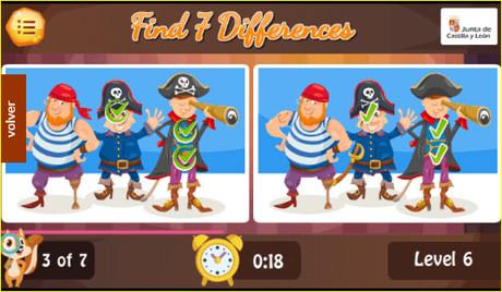 Encuentra 7 diferencias