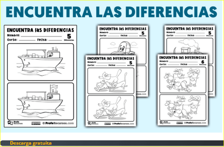 Encuentra 7 diferencias