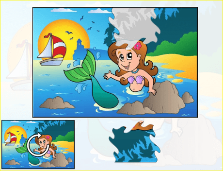 Puzzles-rompecabezas de verano. Puzzles recortables