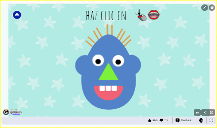 Aprendemos las partes de la cara. Juego e imprimibles