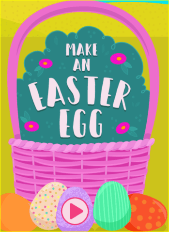 Make an easter egg. Crea un huevo de Pascua Make an easter egg. Crea un huevo de Pascua