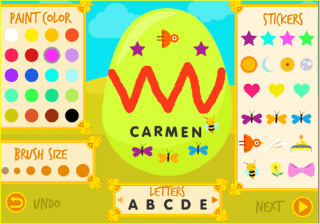 Make an easter egg. Crea un huevo de Pascua Make an easter egg. Crea un huevo de Pascua