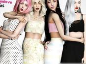 Sims Clothing: GML's Two-Piece Dress UPDATED 2025 compatible]