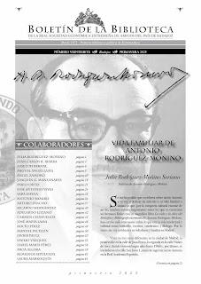 Moñino en la Económica de Badajoz