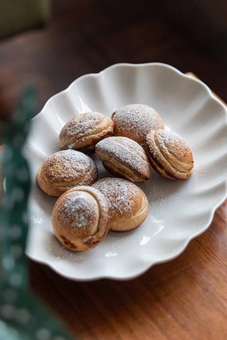 Panquecas rellenas (ebleskiver)