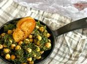 Garbanzos espinacas