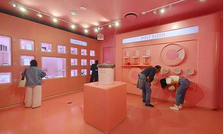 Sal en el Museum of Ice Cream