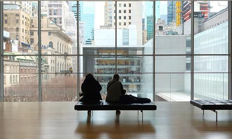 Area de descanso en el MoMA