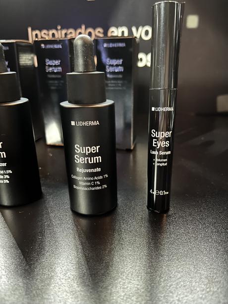 Super lidherma argentina Lidherma línea súper envase negro pestañas ojos tranexámico manchas antiage antiedad para que sirve productos opiniones ingredientes cómo se usan