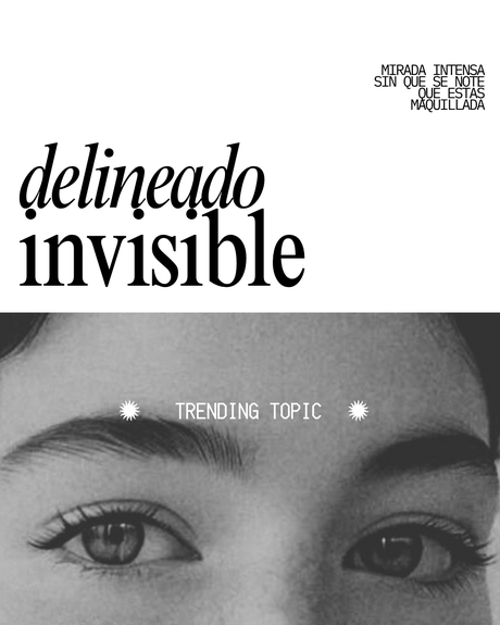 Tightlining delineado invisible agrandar la mirada sin delineador natural tendencia ojos más grandes maquillaje