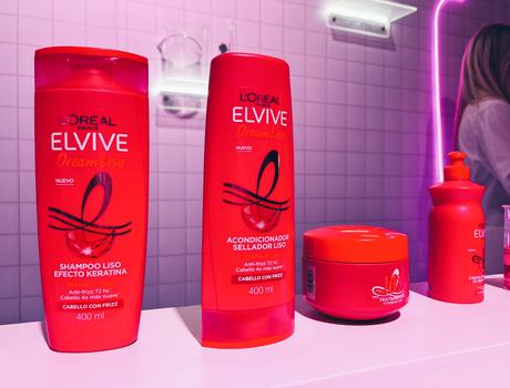 Nuevo Elvive L’Oréal Dream Liso Argentina Serum capilar Dream liso Elive L’Oréal serum crema para peinar mascarilla suero cómo se usa precio Farmacity frizz pelo largo corto rulos alisado