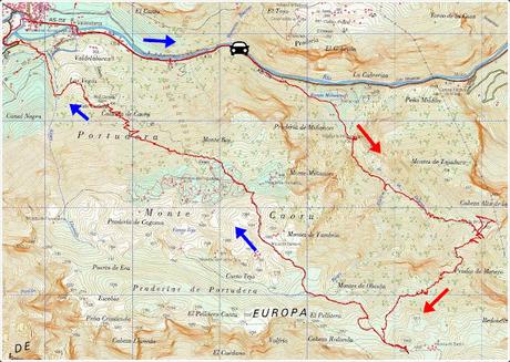 Bierru-Tordín-Caoru-Arenas de Cabrales