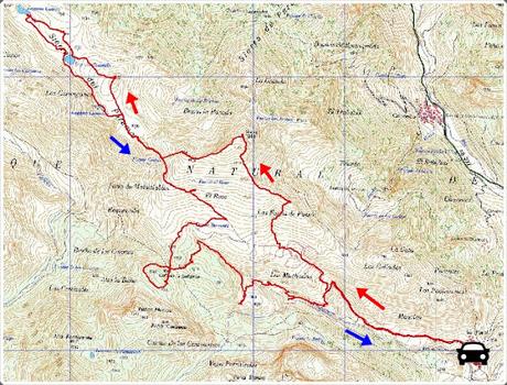 La Peral-Mocosu-Ḷḷagunas del Páramo-Las Fervienzas