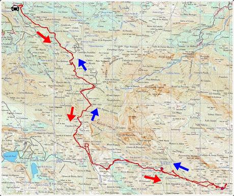 Demués-El Puertu Altu d´Onís-Beresna