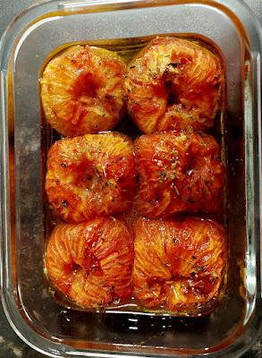 GUARNICIÓN: TOMATES CONFITADOS