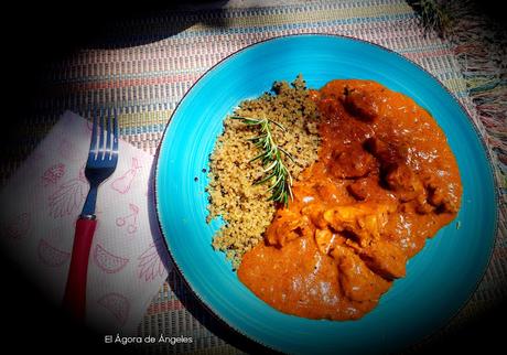 Pollo tikka masala  El Ágora de Áneles