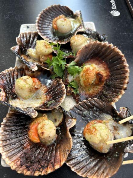 A Coruña, una ciudad para disfrutar con calma (también con niños) a coruna - zamburinas comer