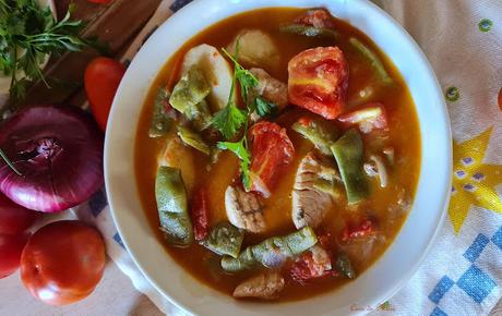 Patatas con judías verdes y bonito Patatas con judías verdes y bonito